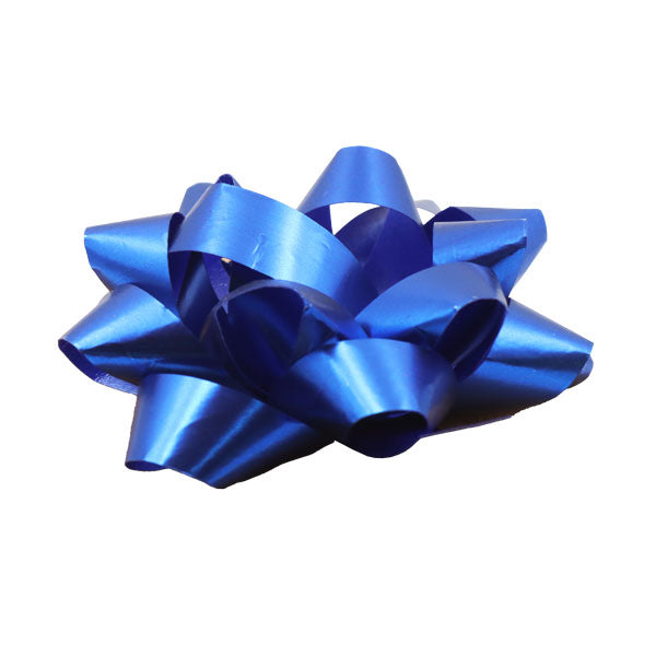 Lazo estrella 2.5 pequeño azul osc