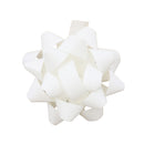 Lazo estrella 2.5 pequeño blanco