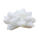 Lazo estrella 2.5 pequeño blanco