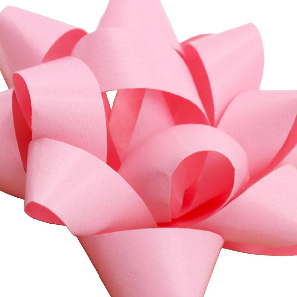 Lazo estrella 2.5 pequeño rosa claro