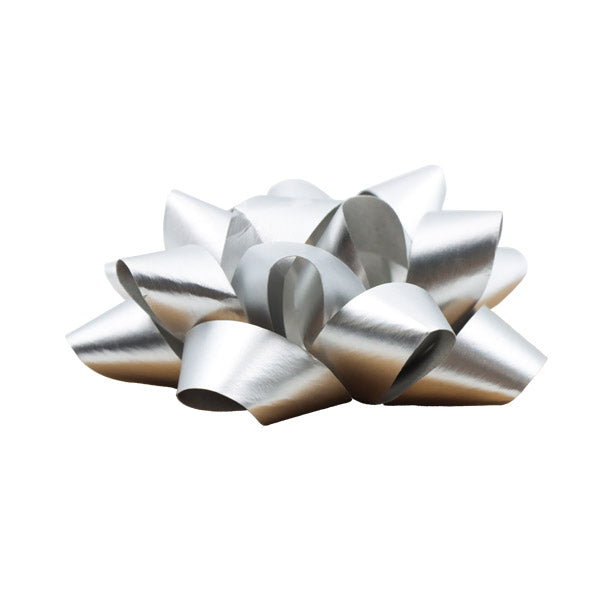 Lazo estrella 2.5 pequeño plata