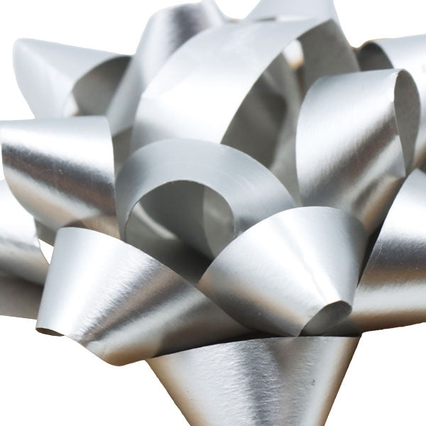 Lazo estrella 2.5 pequeño plata