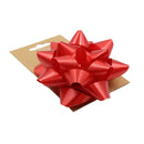 Lazo estrella 4 pequeño rojo osc