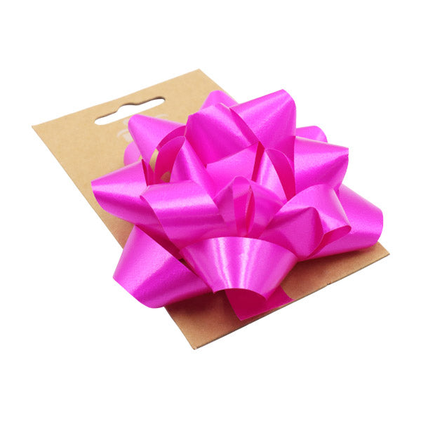 Lazo estrella 4 pequeño fucsia