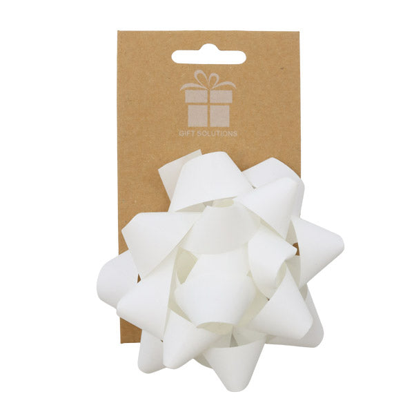 Lazo estrella 4 pequeño blanco