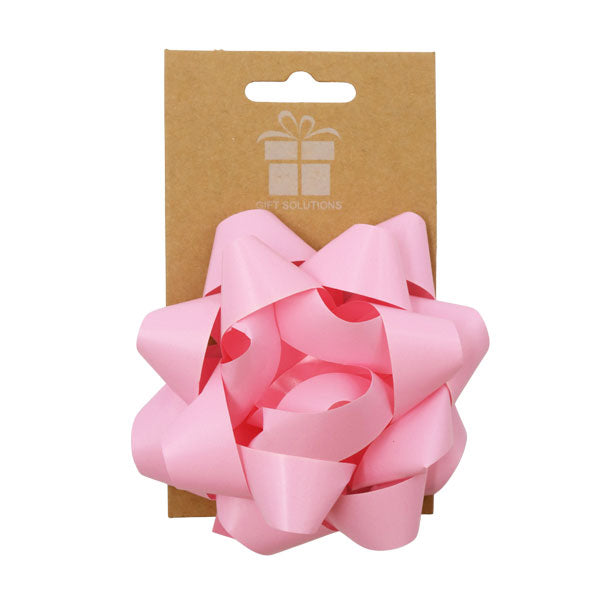 Lazo estrella 4 pequeño rosa claro