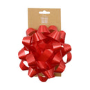 Lazo estrella 6 pequeño rojo oscuro