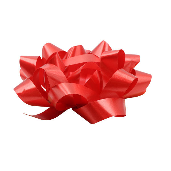 Lazo estrella 6 pequeño rojo oscuro