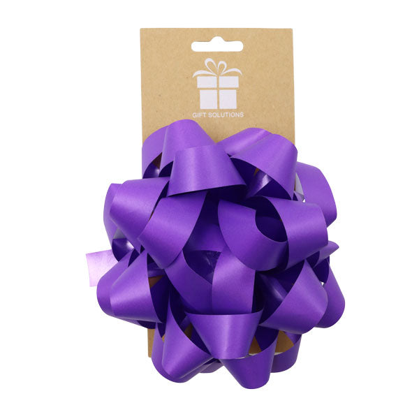 Lazo estrella 6 pequeño morado