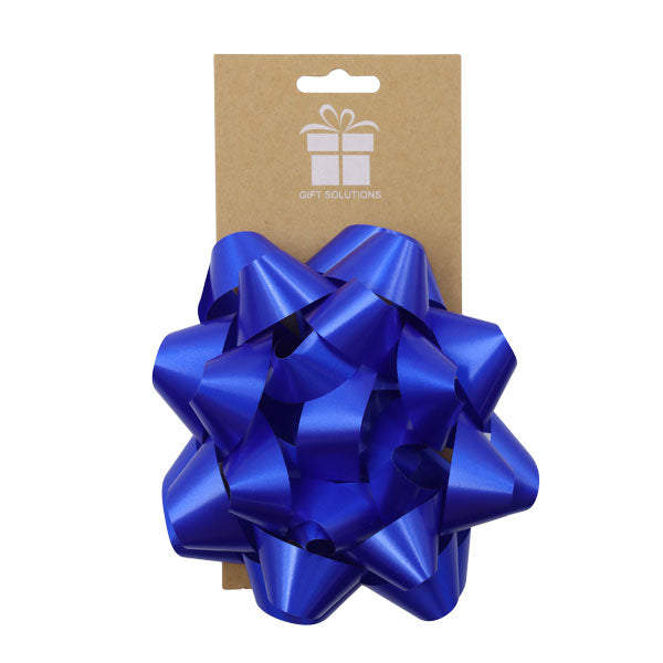 Lazo estrella 6 pequeño azul