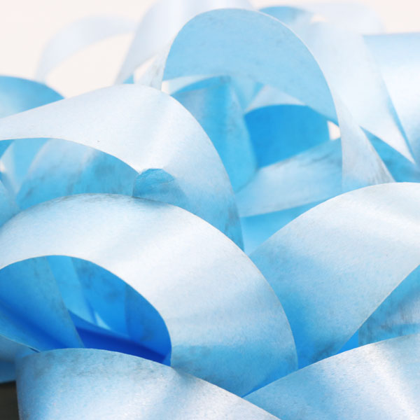 Lazo estrella 6 pequeño celeste