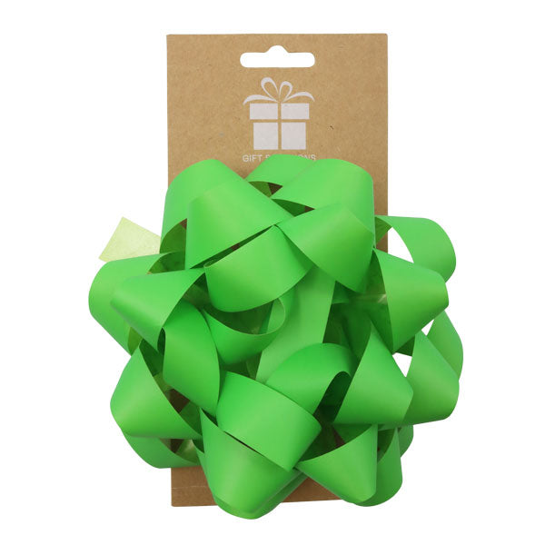 Lazo estrella 6 pequeño verde limon