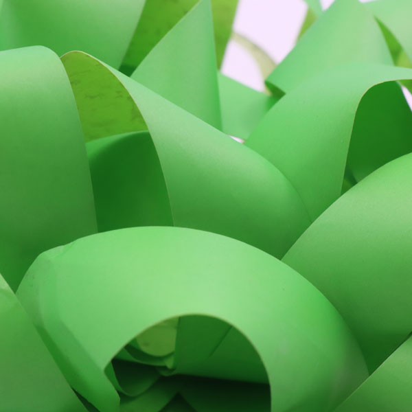 Lazo estrella 6 pequeño verde limon