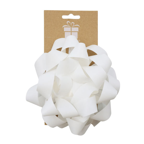 Lazo estrella 6 pequeño blanco