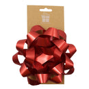 Lazo estrella 6 pequeño rojo metal