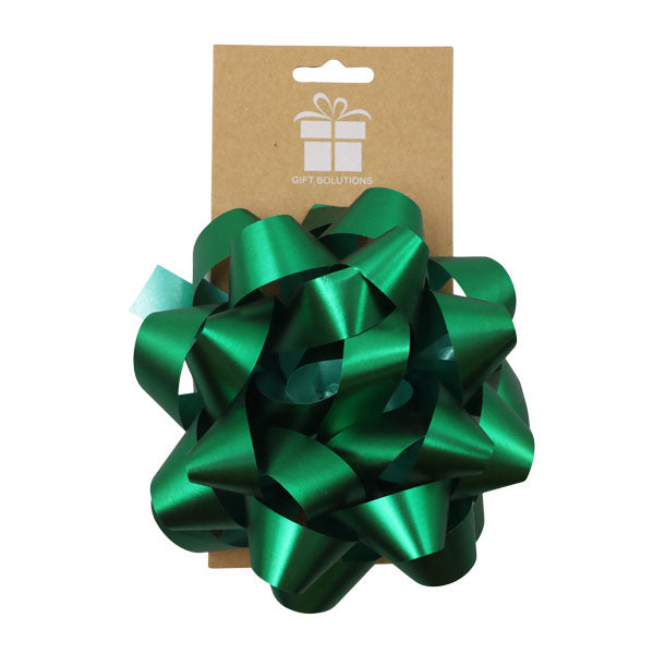 Lazo estrella 6 pequeño verde metal