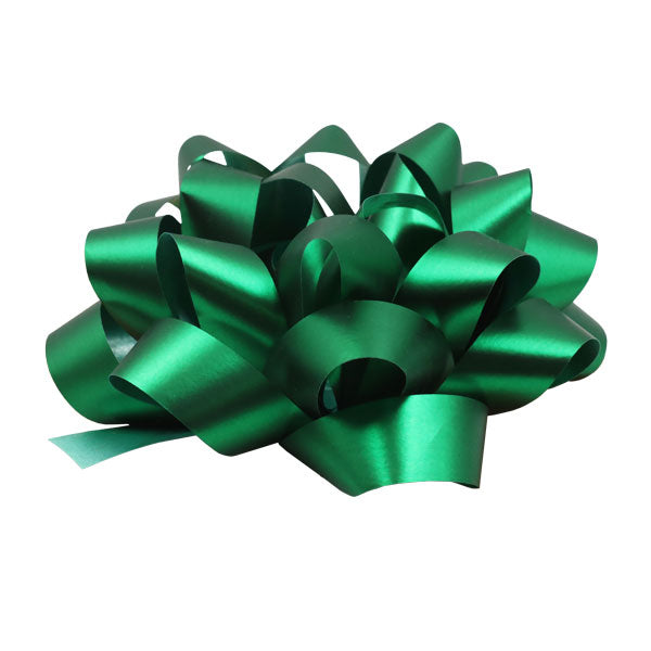 Lazo estrella 6 pequeño verde metal