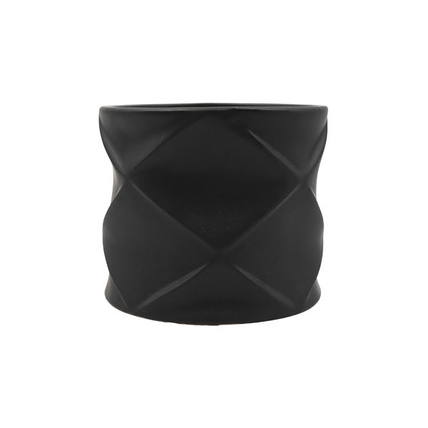 Jarron decorativo negro