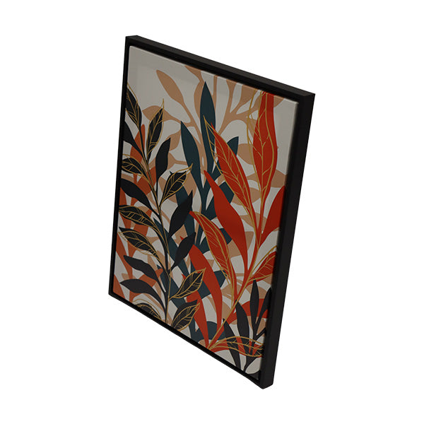 Cuadro decorativo hojas