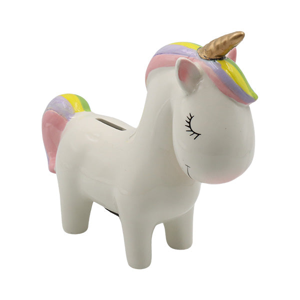 Alcancia de unicornio