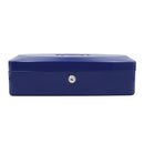 Caja chica para dinero color azul