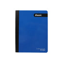 Cuaderno cosido tapa flexible 50 hojas azul