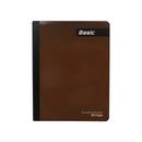 Cuaderno cosido café 50 hjs Basic