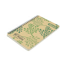 Cuaderno resorte kraft 80 hojas color natural Basic