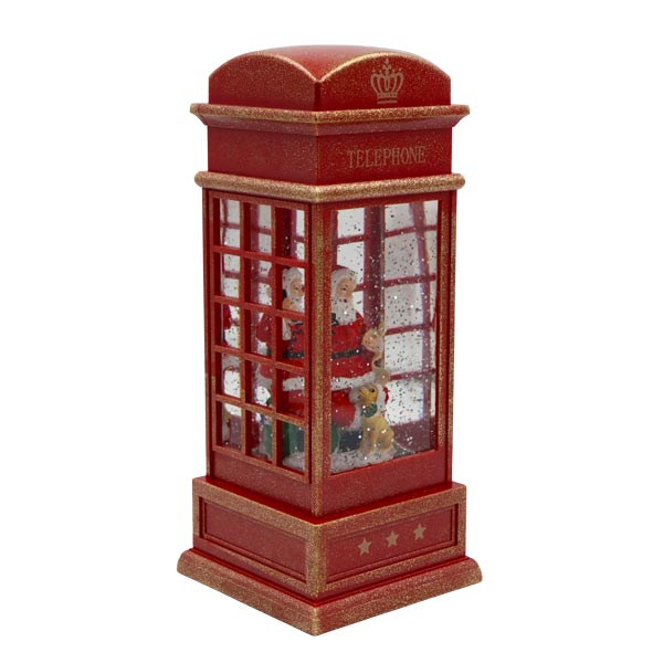 Adorno cabina musical iluminada