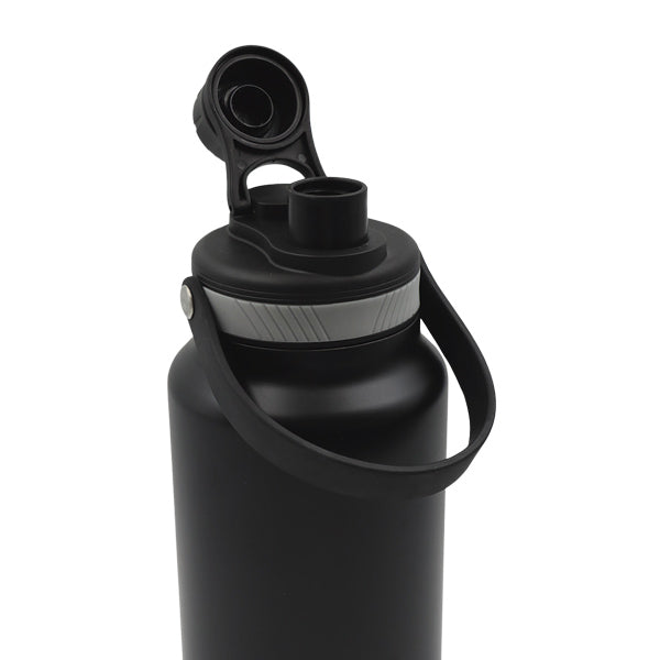 Botella deportiva 1 litros negro Okadi