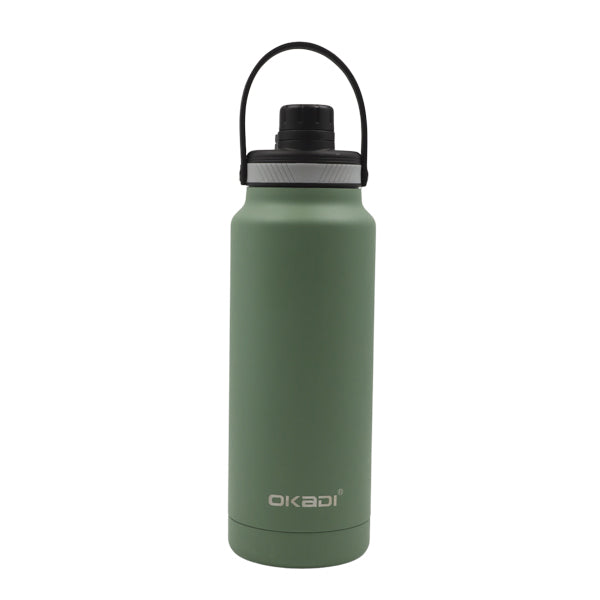Botella deportiva 1 litros verde Okadi