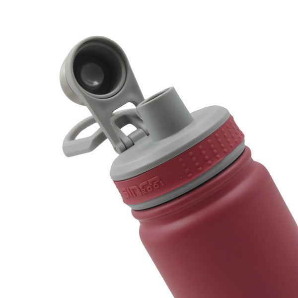 Botella deportiva 650ml rosa Okadi