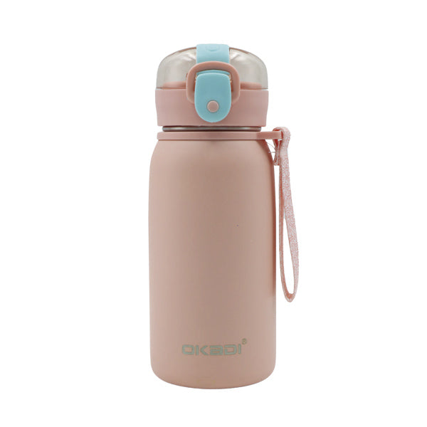 Botella deportiva 420ml rosa Okadi