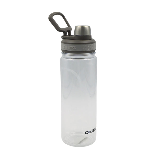 Botella plástica 850ml gris Okadi