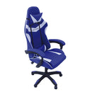 Silla gaming azul-blanco Prime Tech