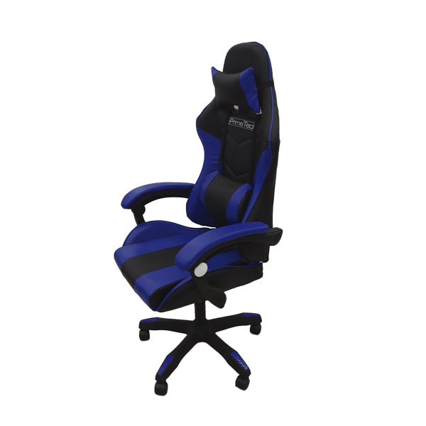 Silla gaming azul-negro Prime Tech