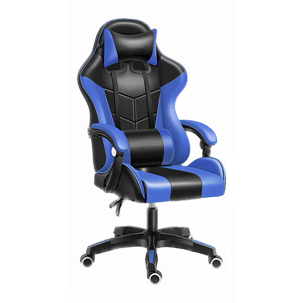 Silla gaming azul-negro Prime Tech