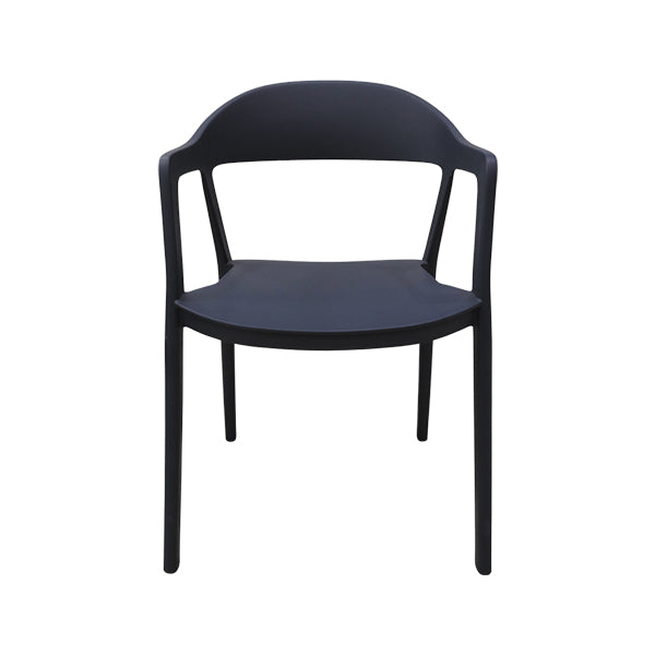 Silla plastica azul