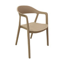 Silla plástica beige