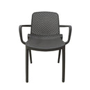 Silla plastica gris