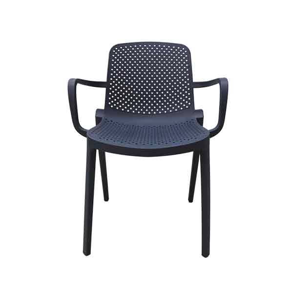 Silla plastica azul