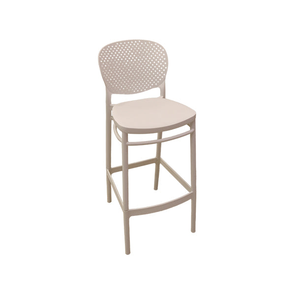 Silla alta blanca
