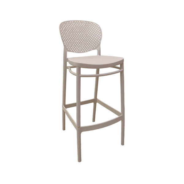 Silla alta blanca