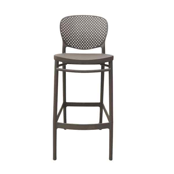 Silla alta gris
