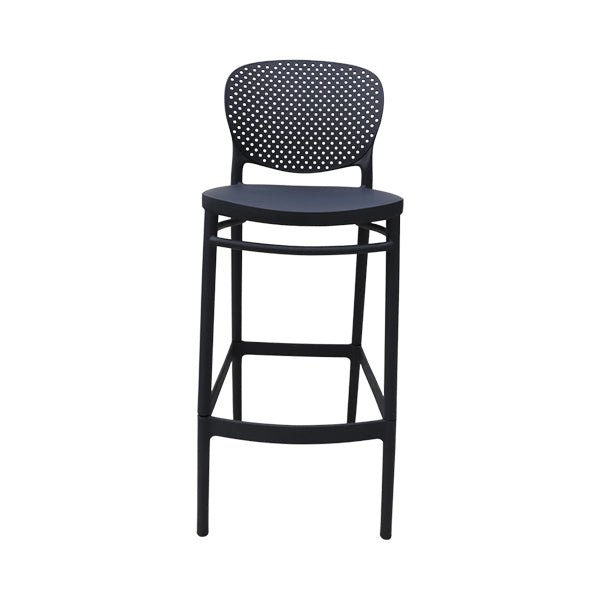 Silla alta azul