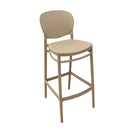 Silla alta beige