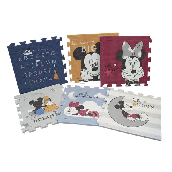 Rompecabeza 6 piesas de piso disney