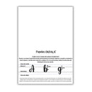 Libreta de lettering doble línea Primavera