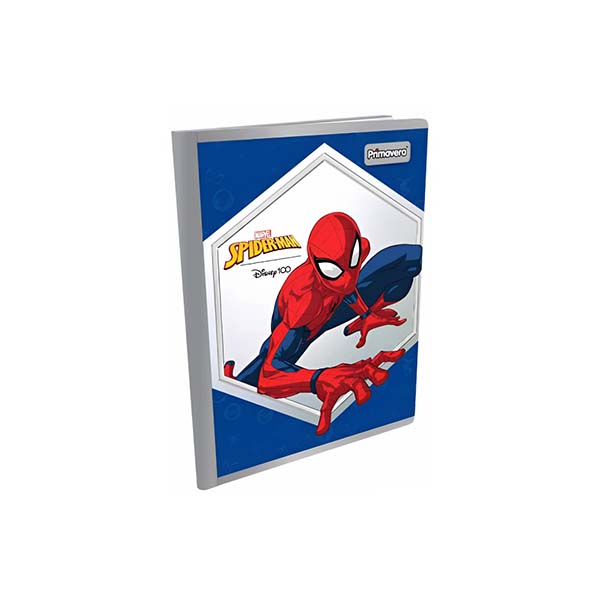 Cuaderno cosido 100 hojas Spiderman Primavera