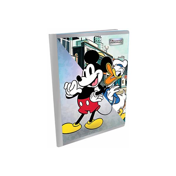 Cuaderno cosido 100 hojas Mickey y Donald Primavera